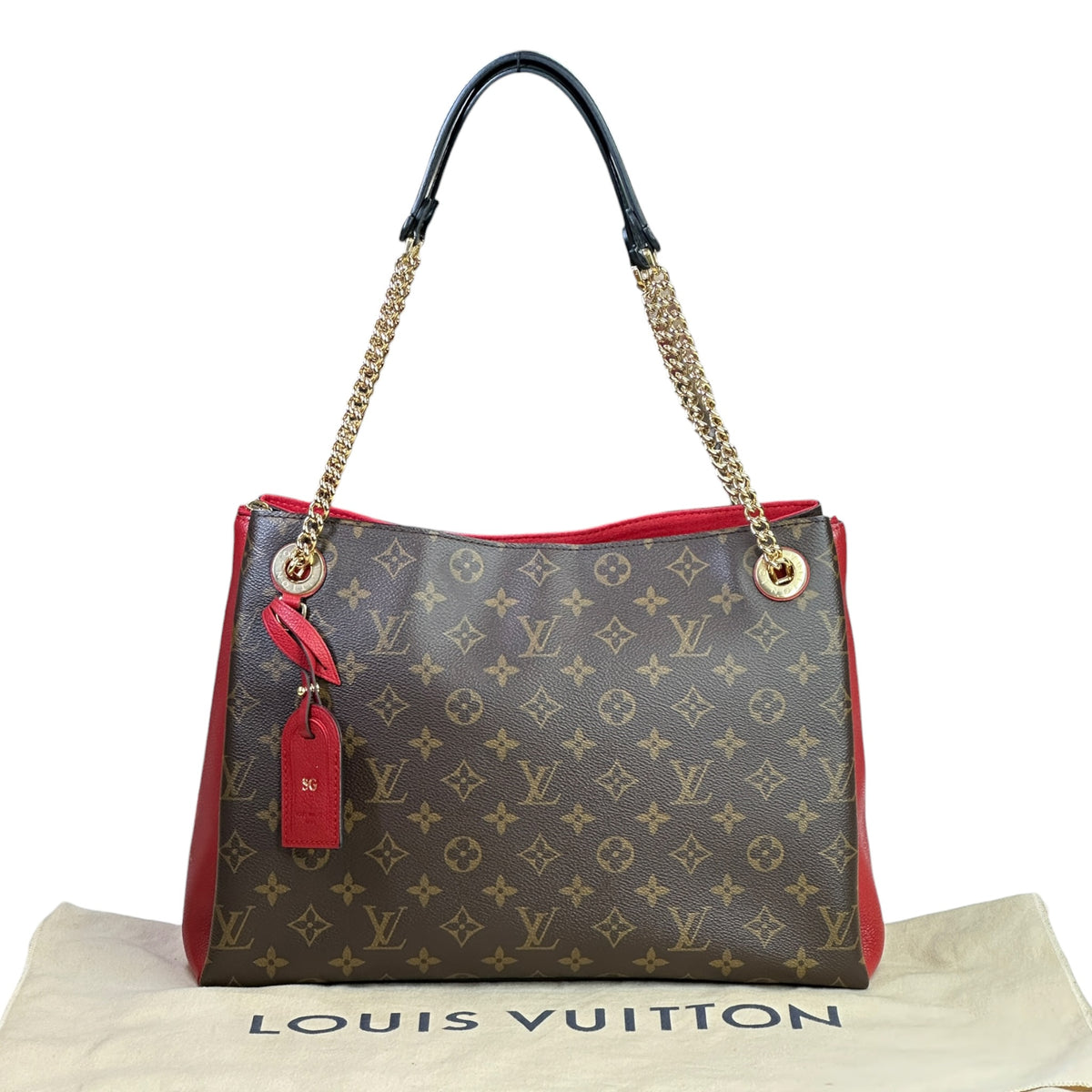 Louis Vuitton Surene MM Iconic Monogram Canvas Shoulder Bag