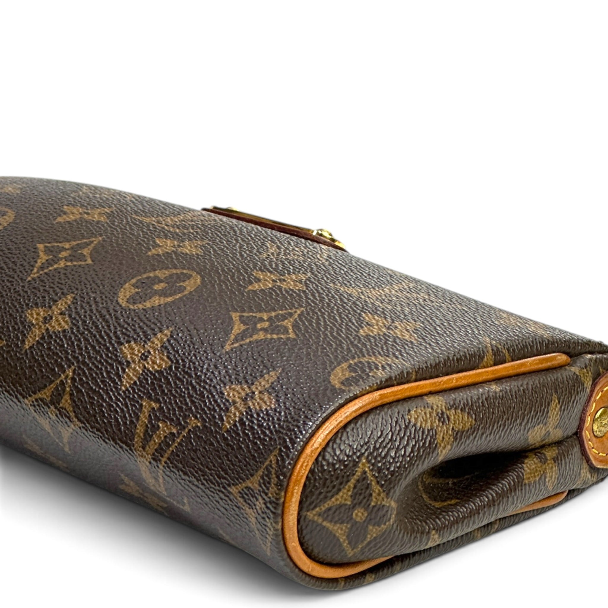 Louis Vuitton Eva Monogram Clutch With Chain