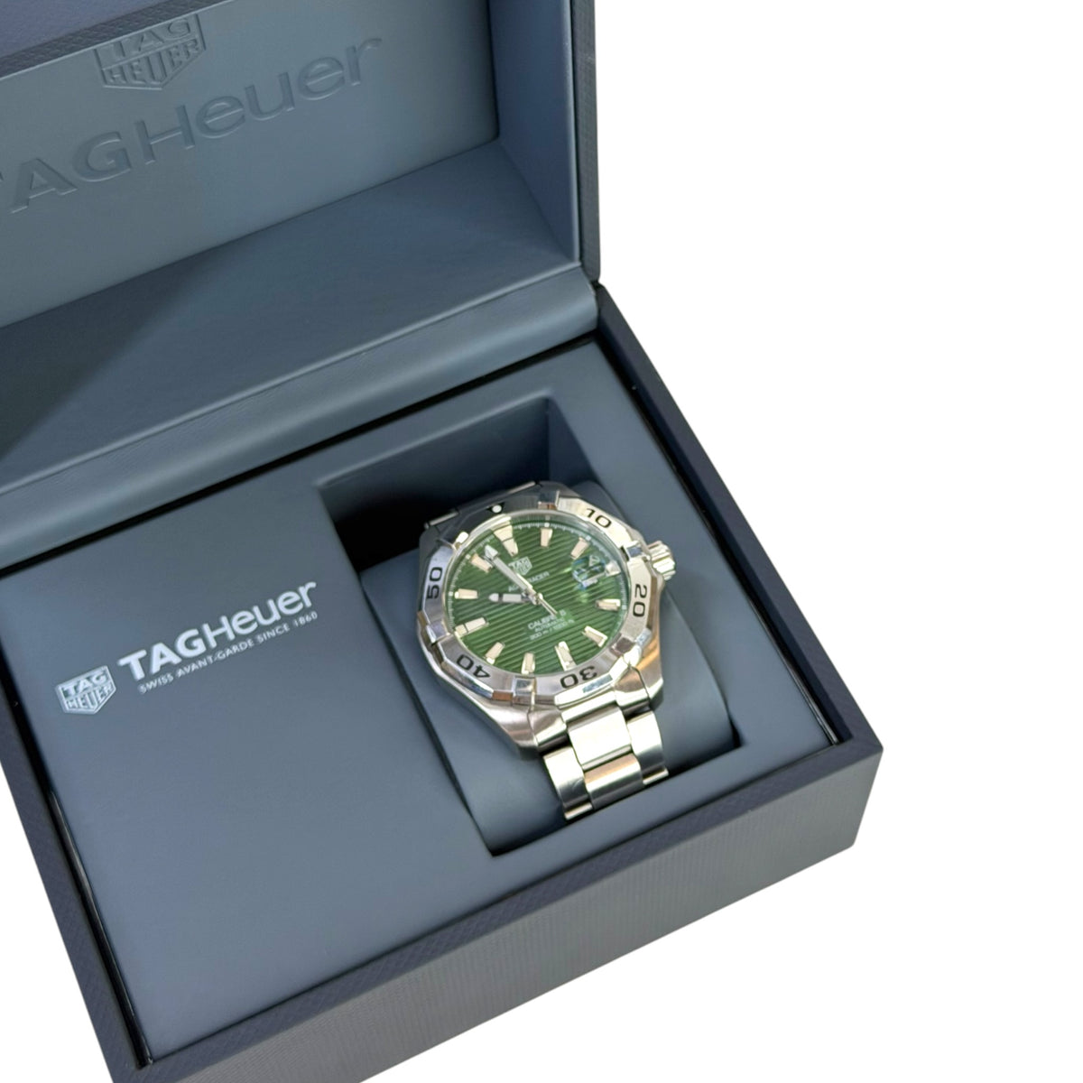 TAG Heuer Aquaracer 43 mm Calibre 5 Automatic Green Dial watch