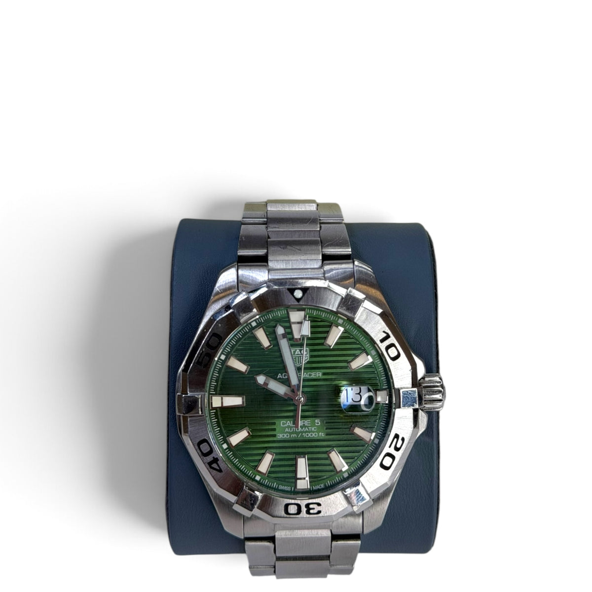 TAG Heuer Aquaracer 43 mm Calibre 5 Automatic Green Dial watch
