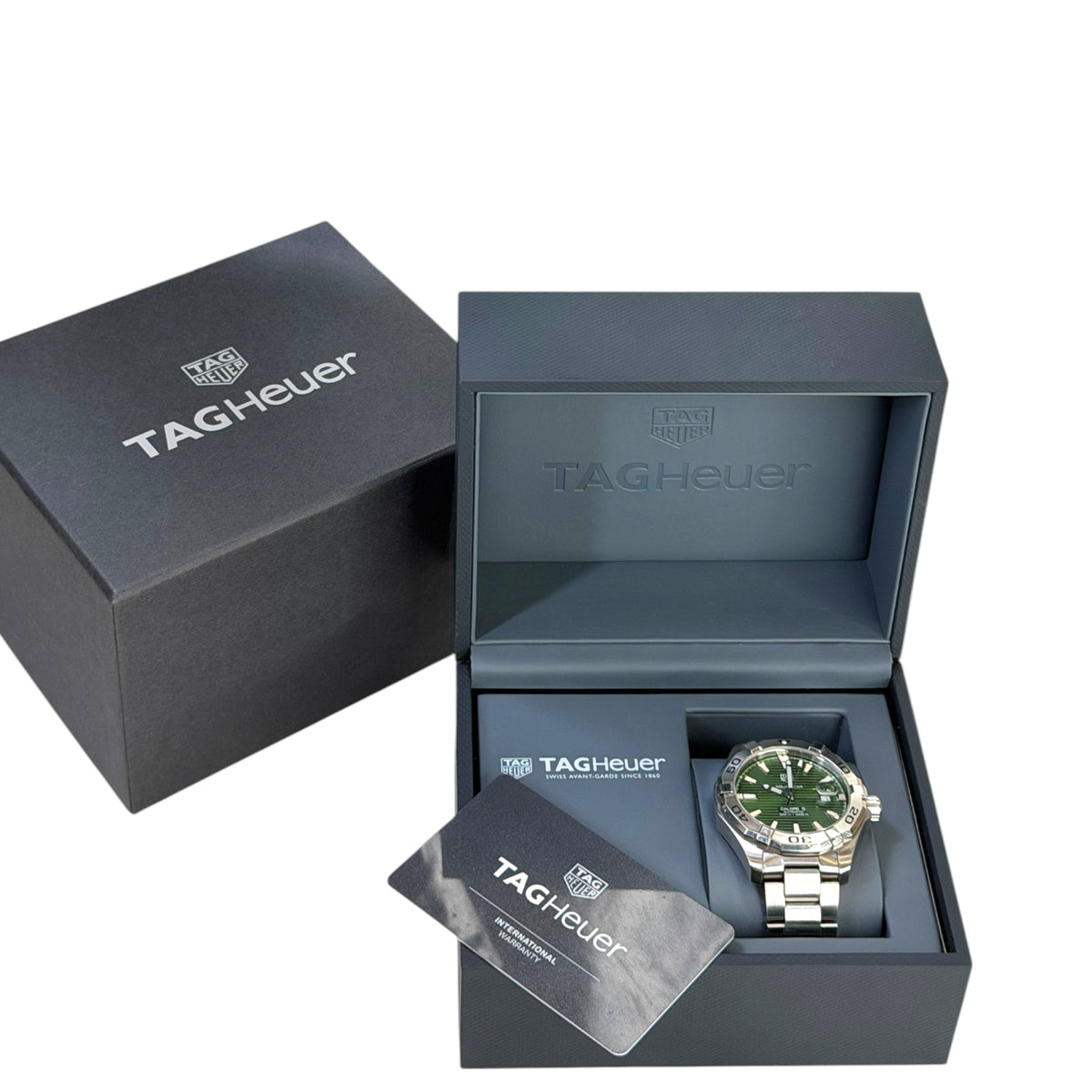 TAG Heuer Aquaracer 43 mm Calibre 5 Automatic Green Dial watch