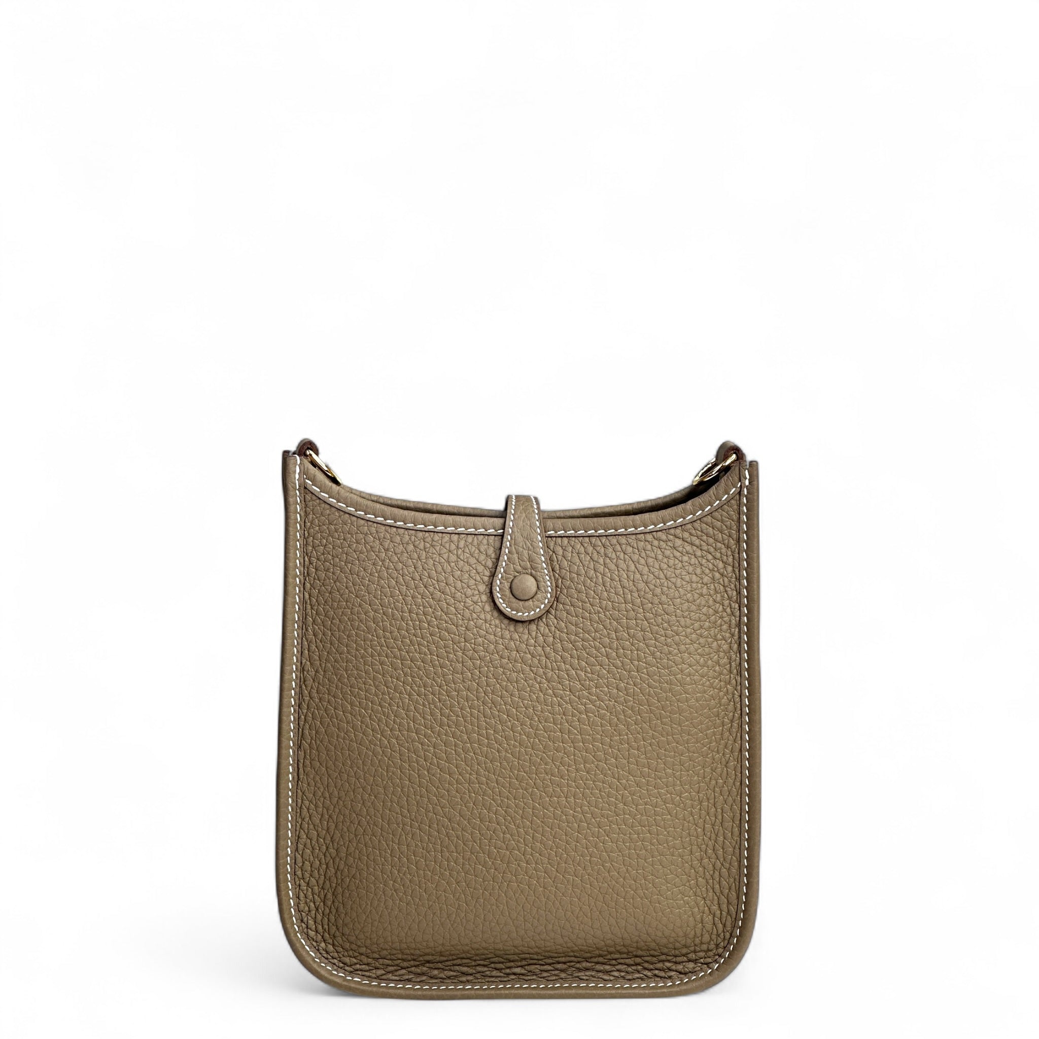 Hermes Evelyne 16 Amazone Bag Etoupe with Gold Hardware