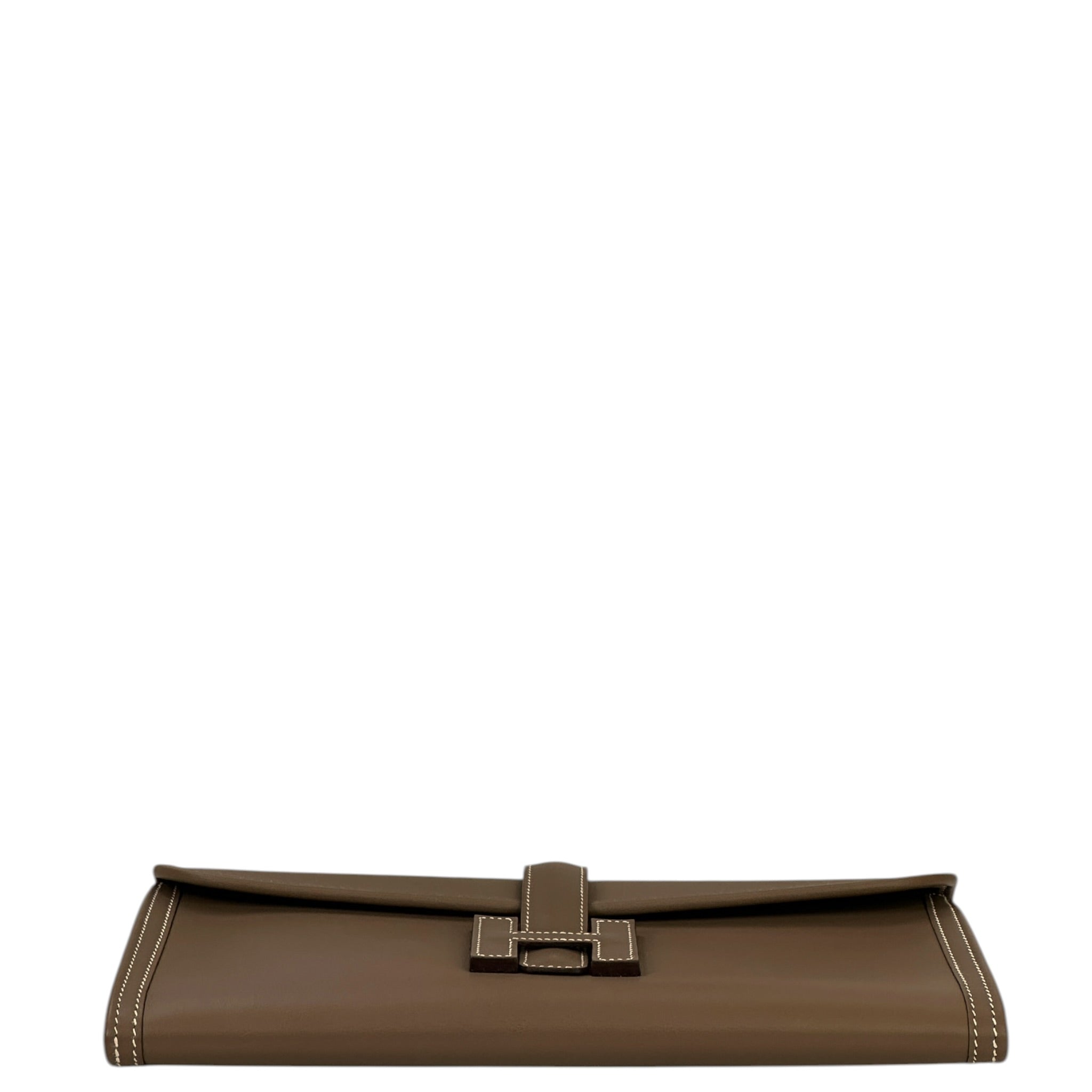 Hermès Jige Elan 29 Clutch Etoupe Swift