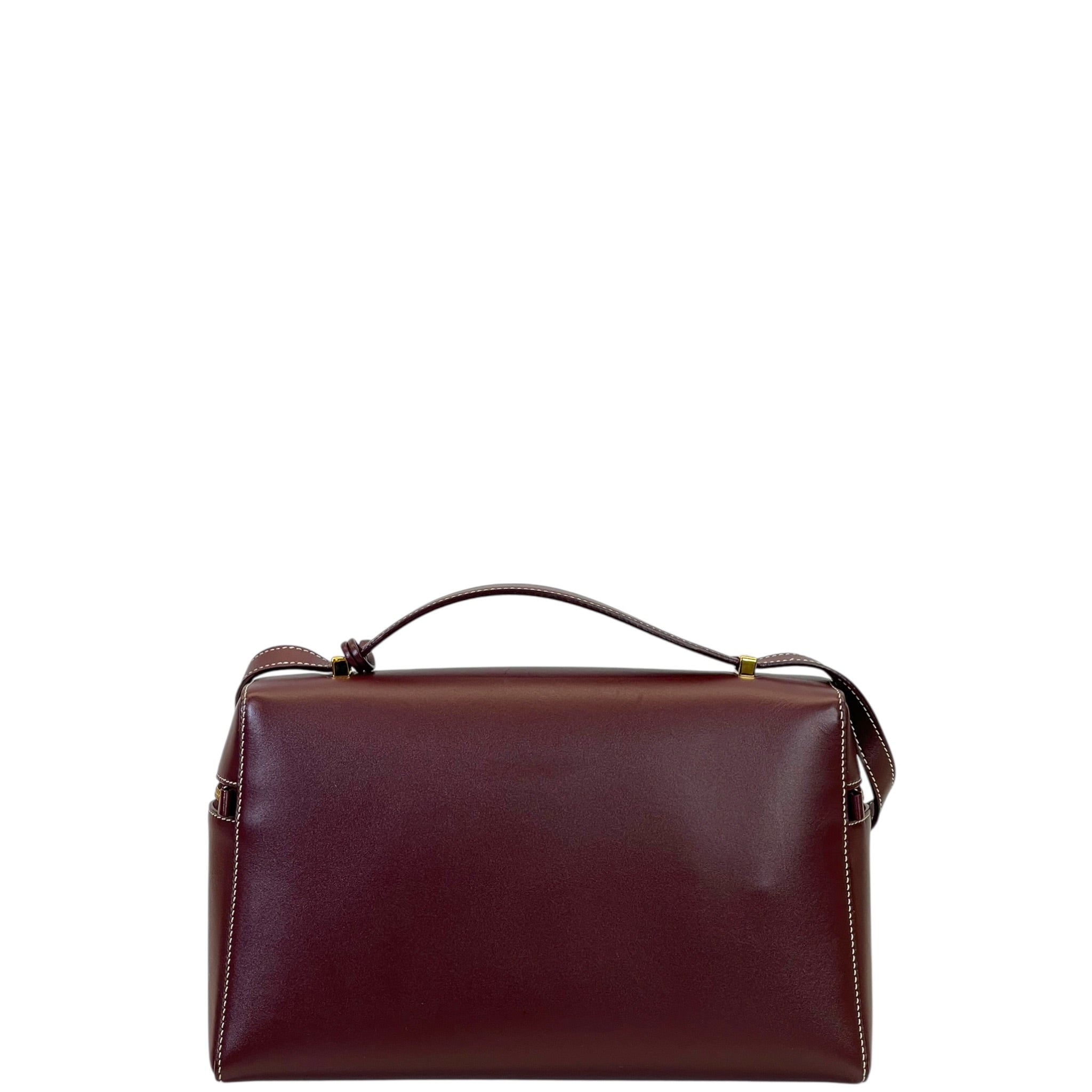 Loro Piana Extra Bag L27 Smoked Caramel Calf Skin