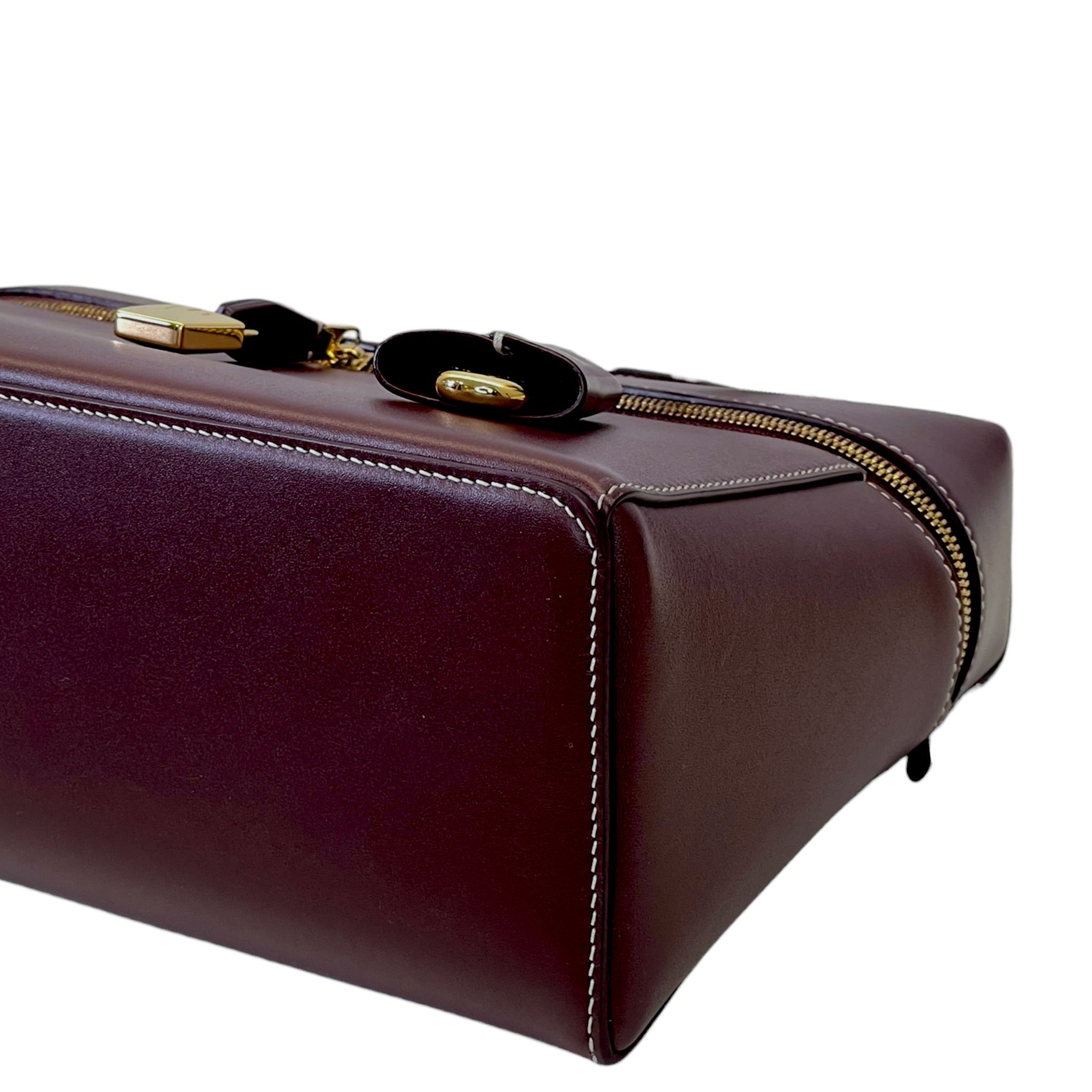 Loro Piana Extra Bag L27 Smoked Caramel Calf Skin