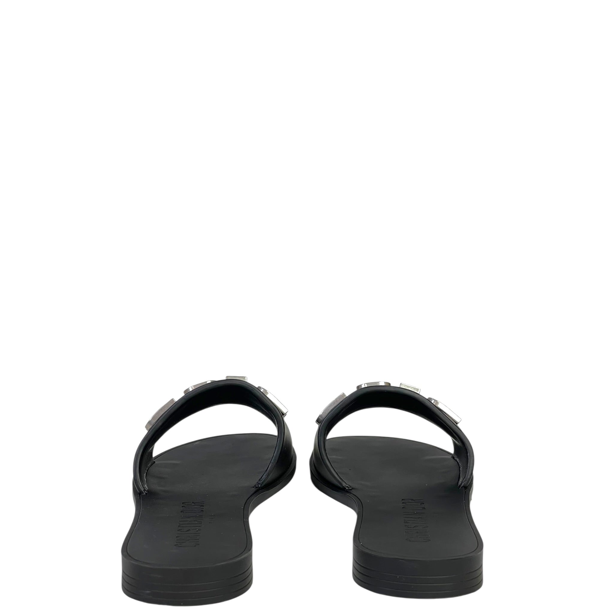 Christian Dior Diorevolution Slides Black Rubber EU 37