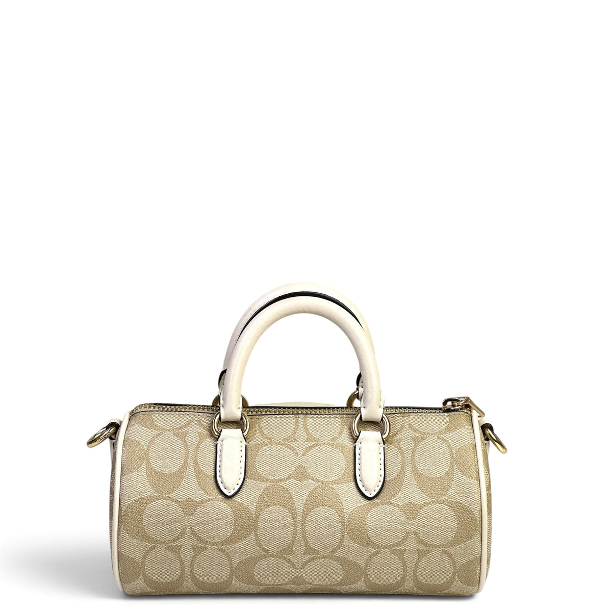 Coach Lacey Crossbody Bag Beige Signature Canvas