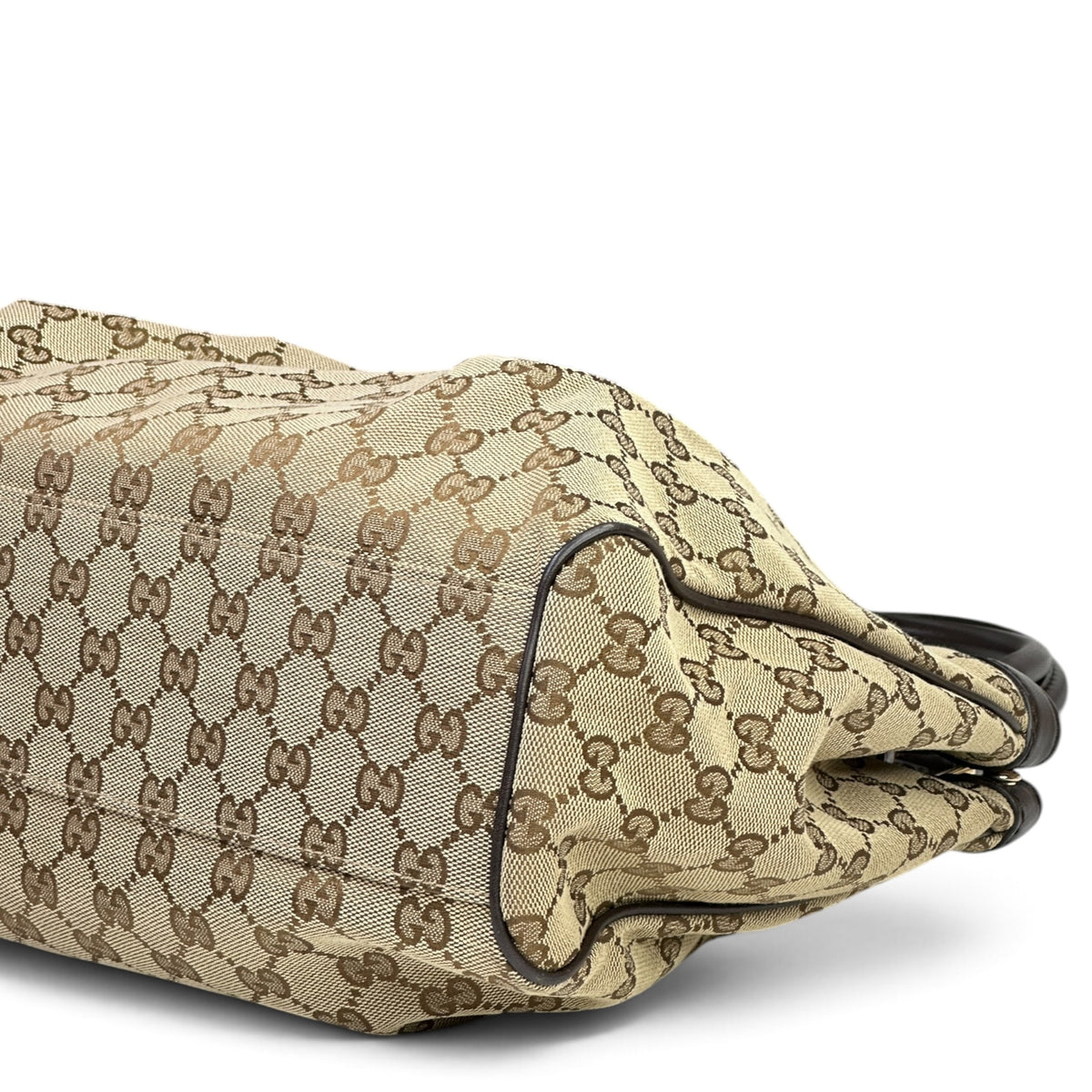 Gucci Sukey Beige Canvas Tote