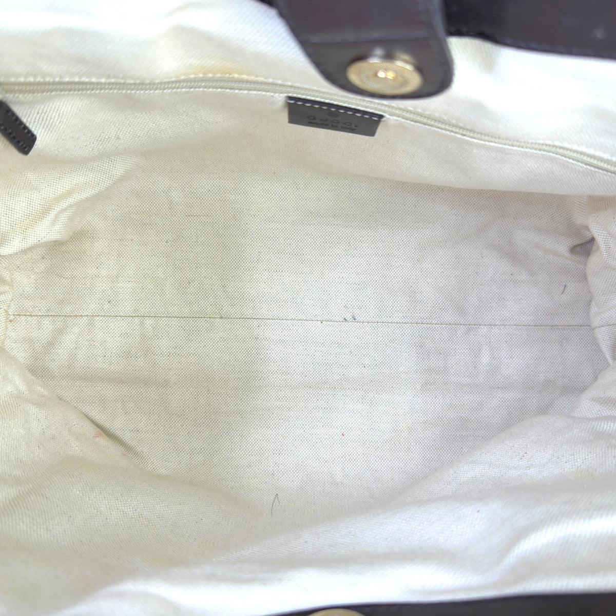 Gucci Sukey Beige Canvas Tote
