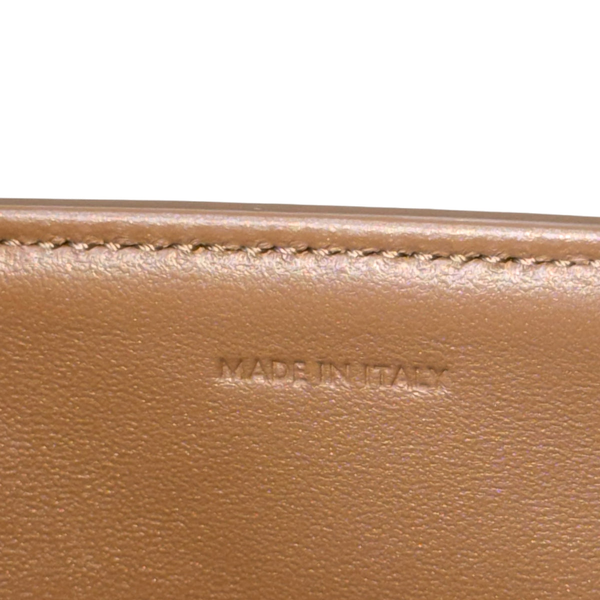 Celine Classique medium Tan calf skin leather Triomphe crossbody Bag
