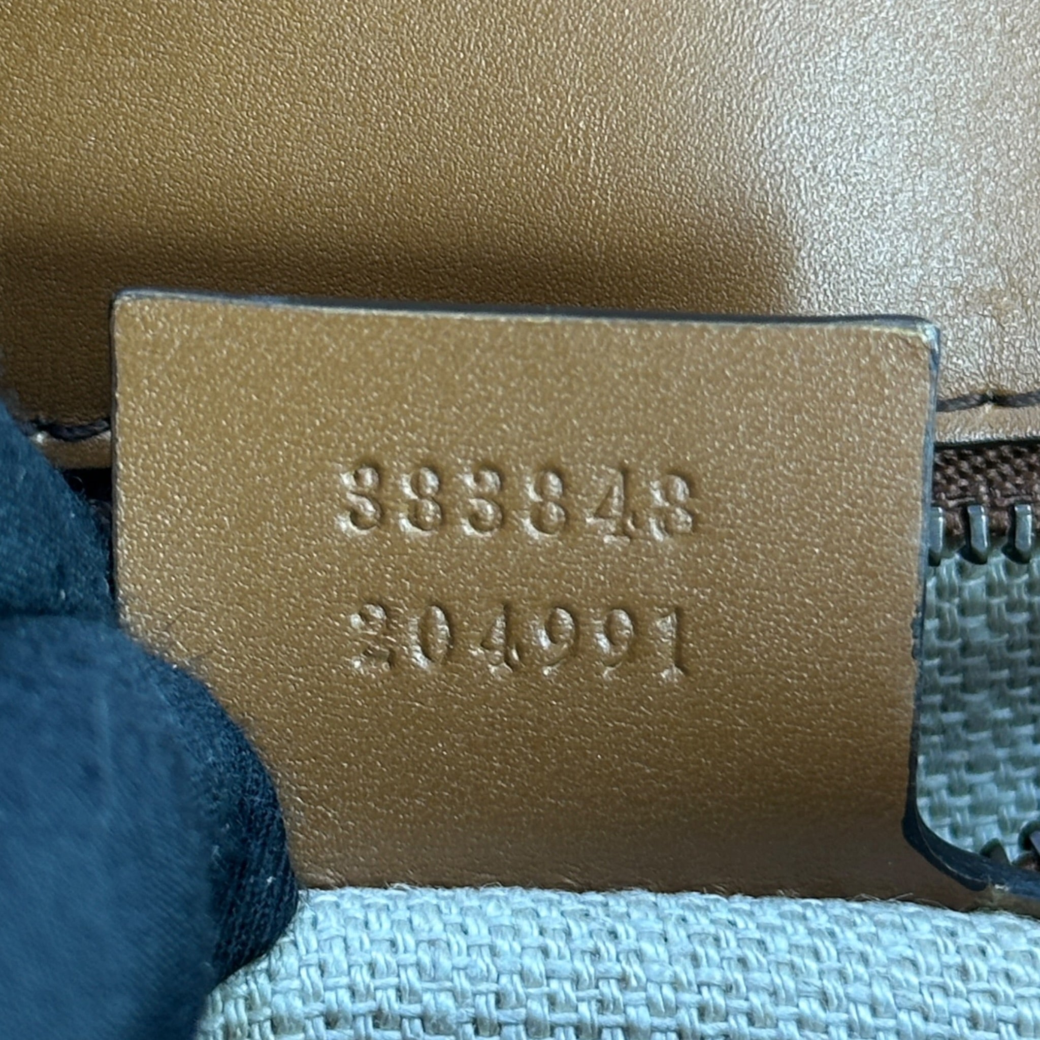 Gucci Lady Web Canvas/Leather Shoulder Bag