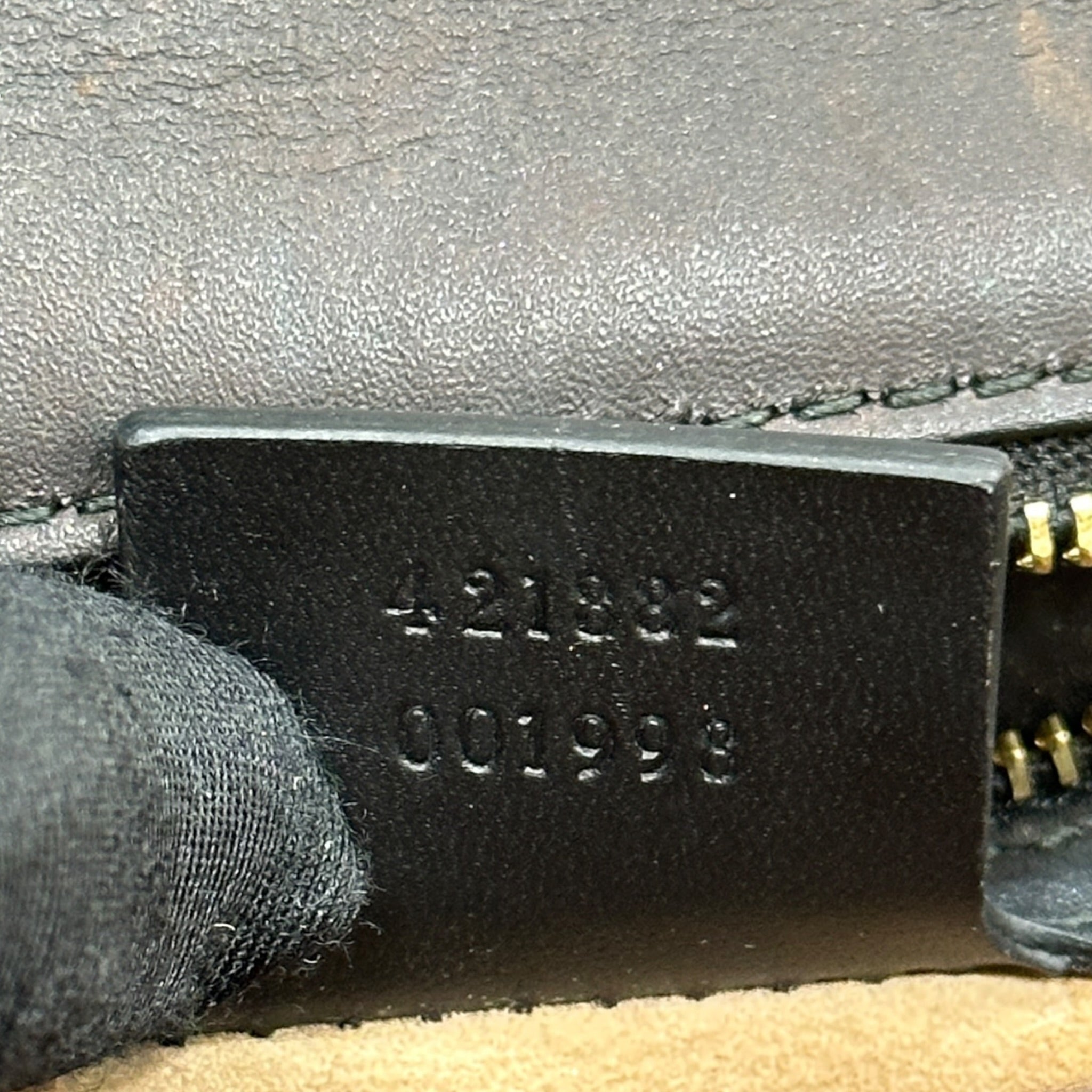 Gucci Sylvie Flap Black Leather Shoulder Bag