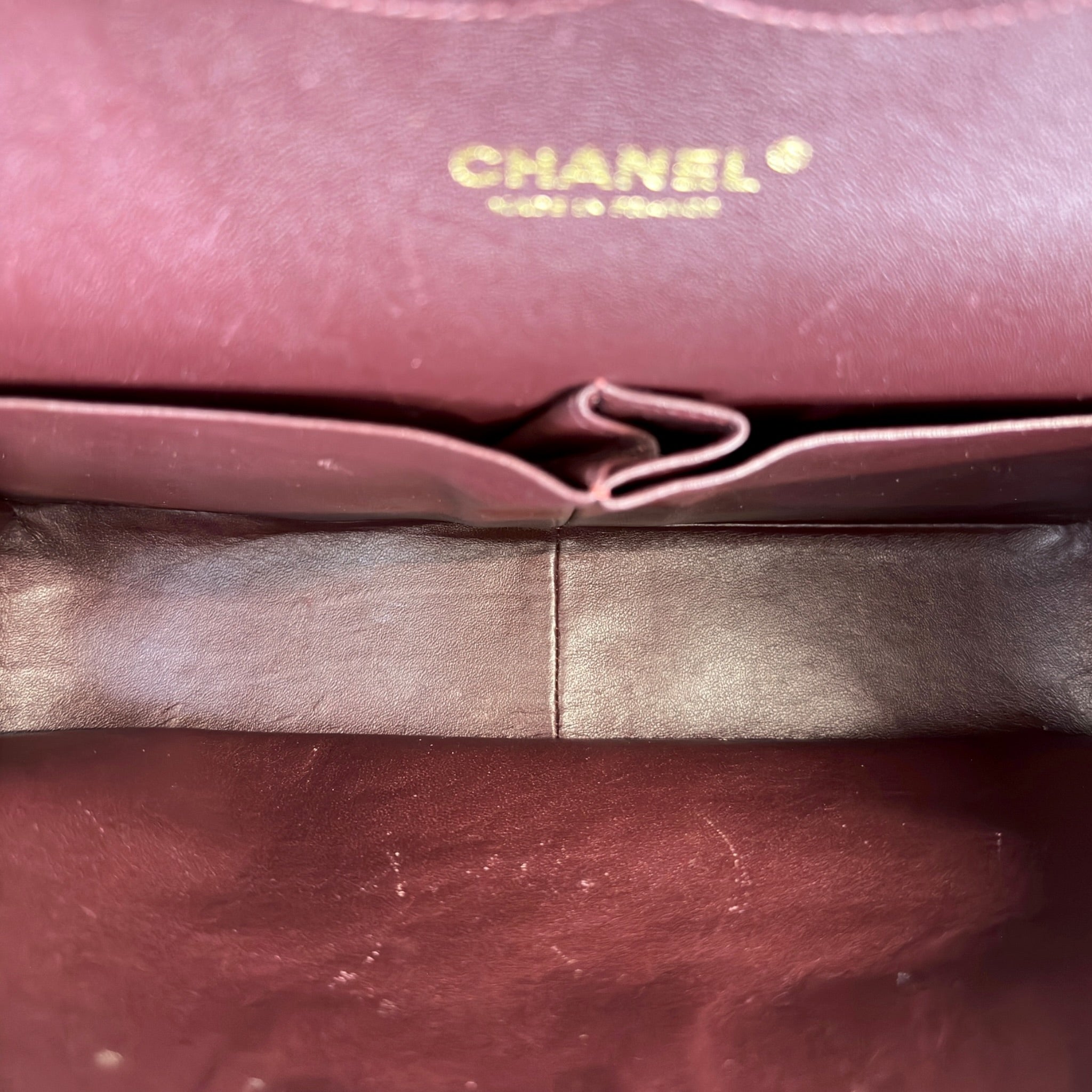 Chanel Classic Maxi Black Lambskin Flap Bag