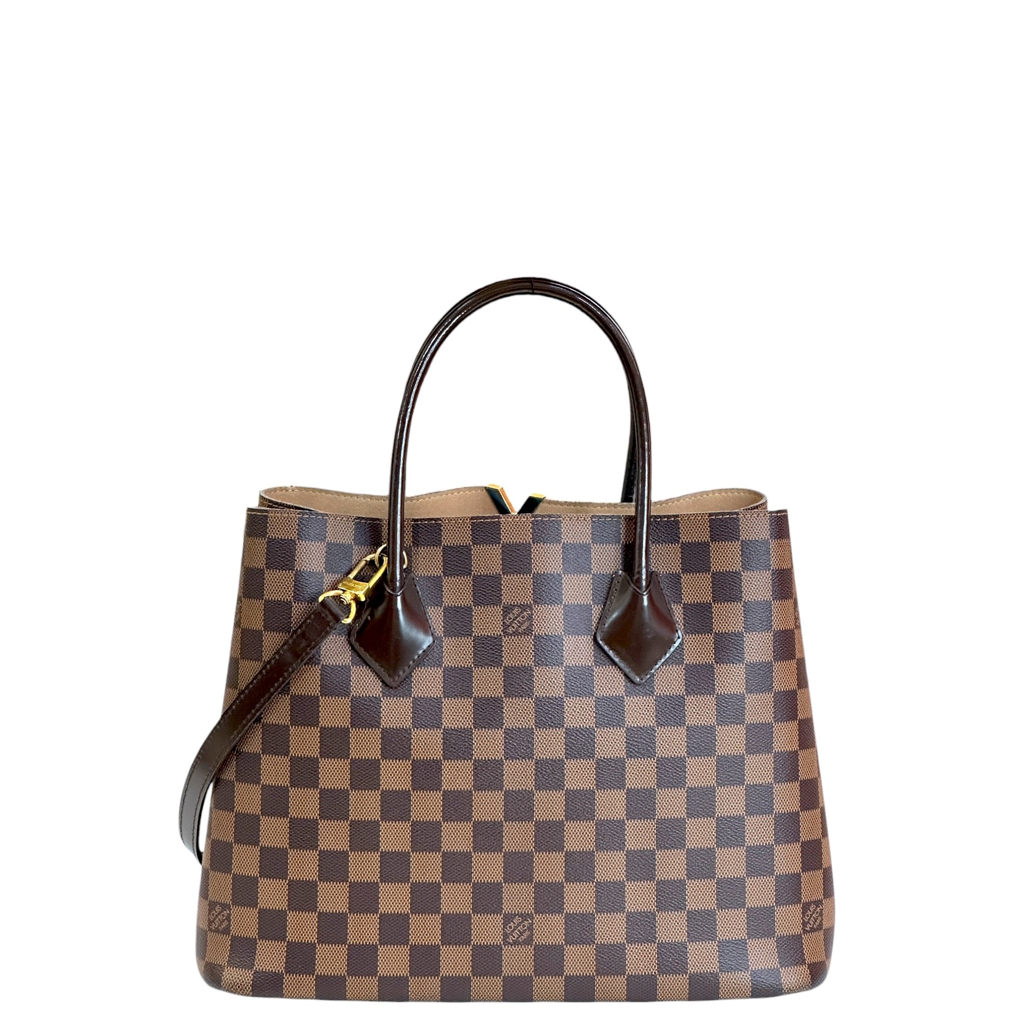 Louis Vuitton Kensington V Bag Damier Ebene Canvas