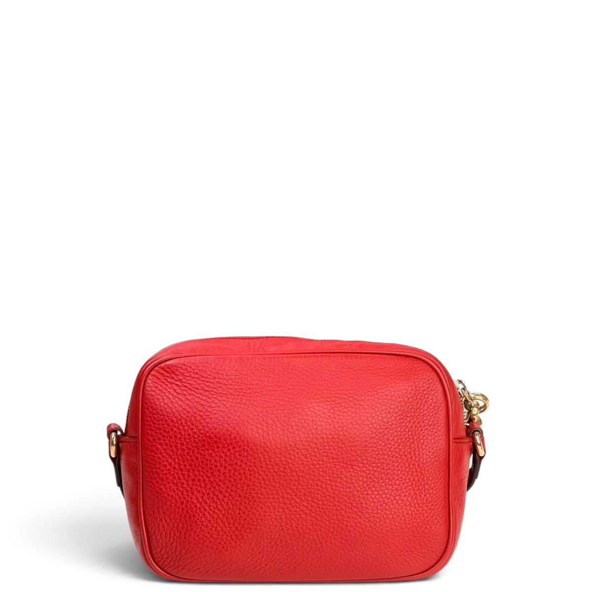 Gucci Soho Disco Small Red leather Crossbody Bag