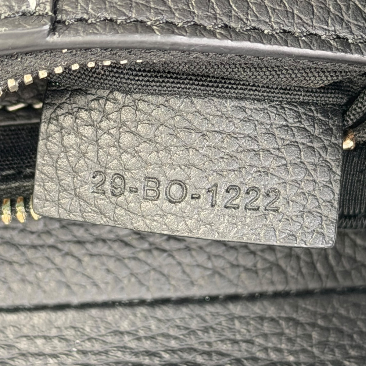 Dior micro black calf skin saddle bag