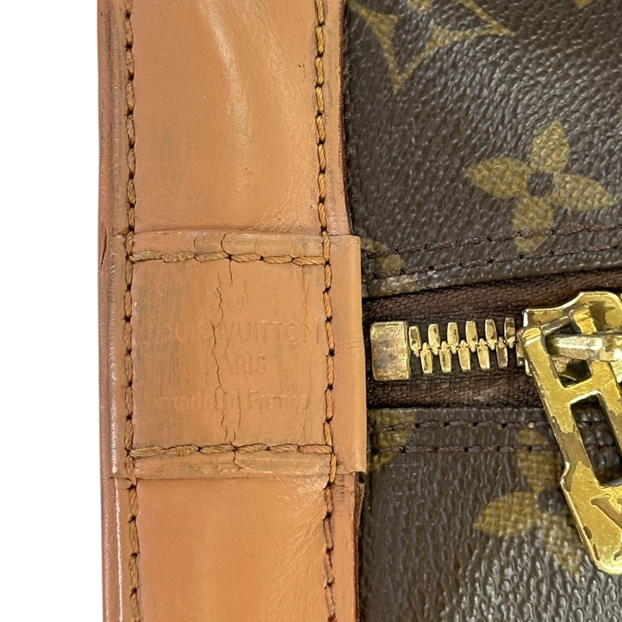 Louis Vuitton Alma PM Classic Monogram Handbag