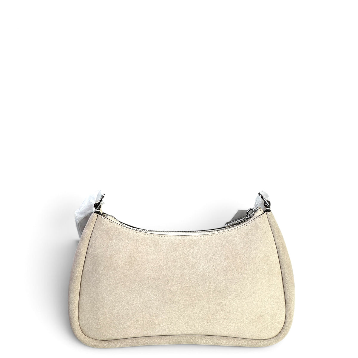 Kate Spade Kayla Beige Suede Small Shoulder Bag