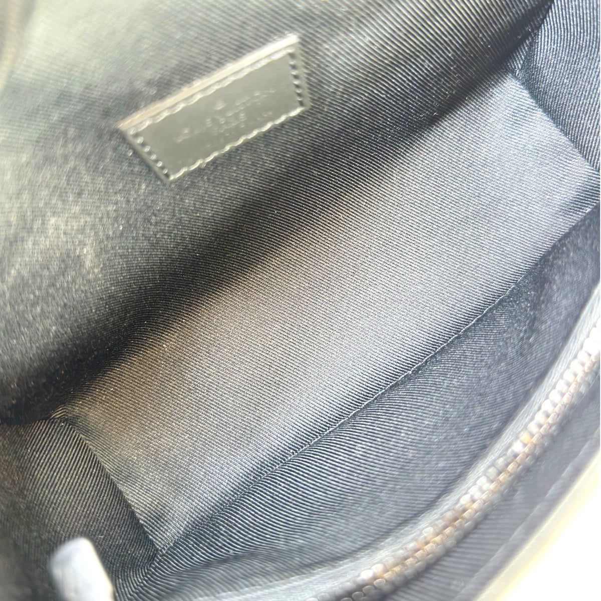 Louis Vuitton Steamer Black Taurillon Leather Crossbody Bag