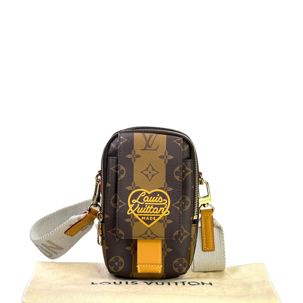 Louis Vuitton x Nigo Flap Double Phone Pouch