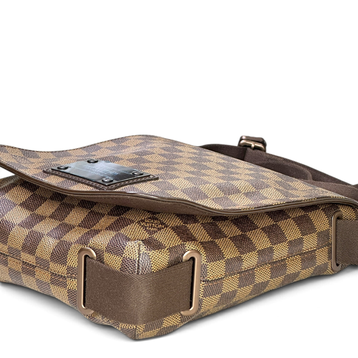 Louis Vuitton Brooklyn PM Brown Leather Sling Bag