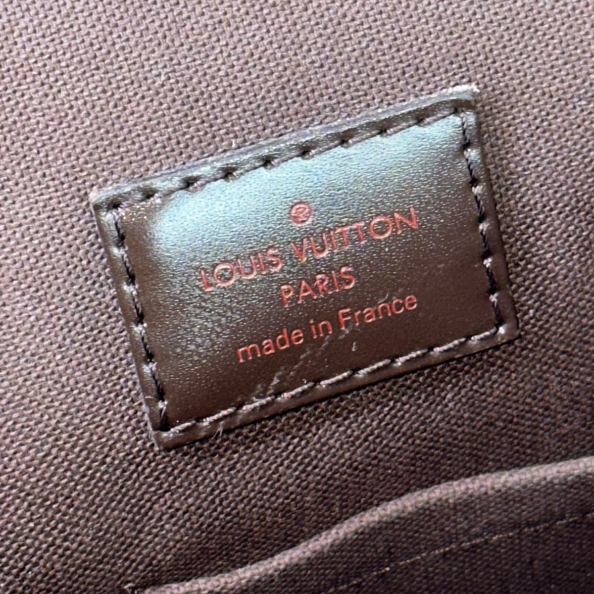 Louis Vuitton Brooklyn PM Brown Leather Sling Bag