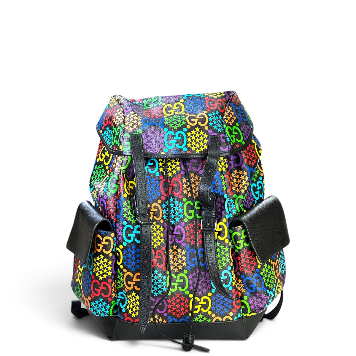 Gucci Psychedelic Medium Multicolour Leather Backpack