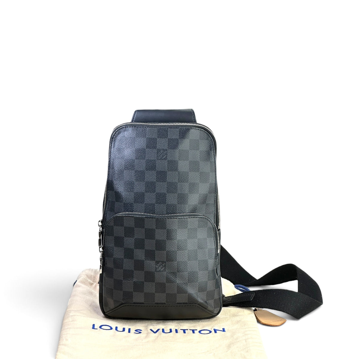 Louis Vuitton Avenue Black Keather Slingbag