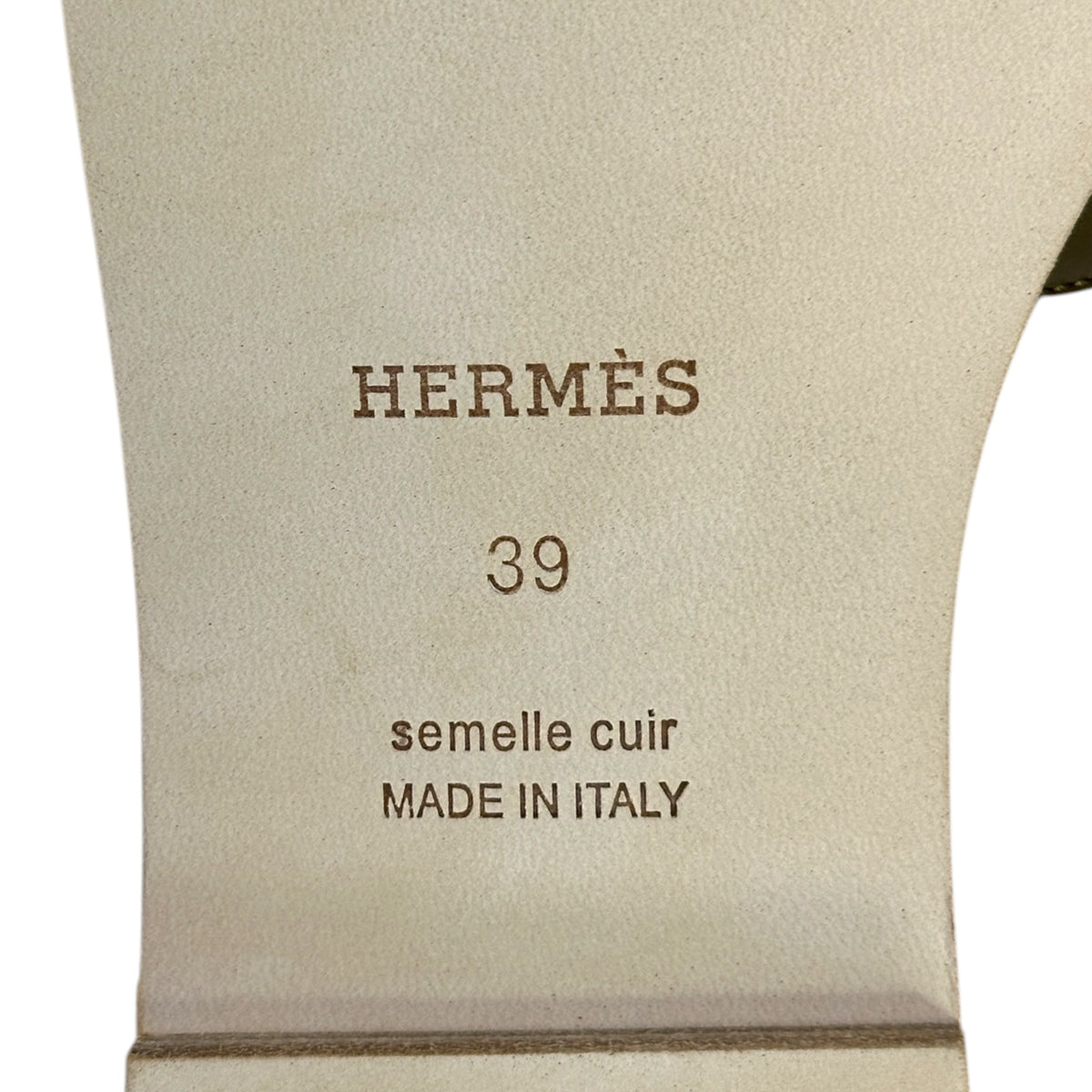 Hermes orans etoupe eu 39