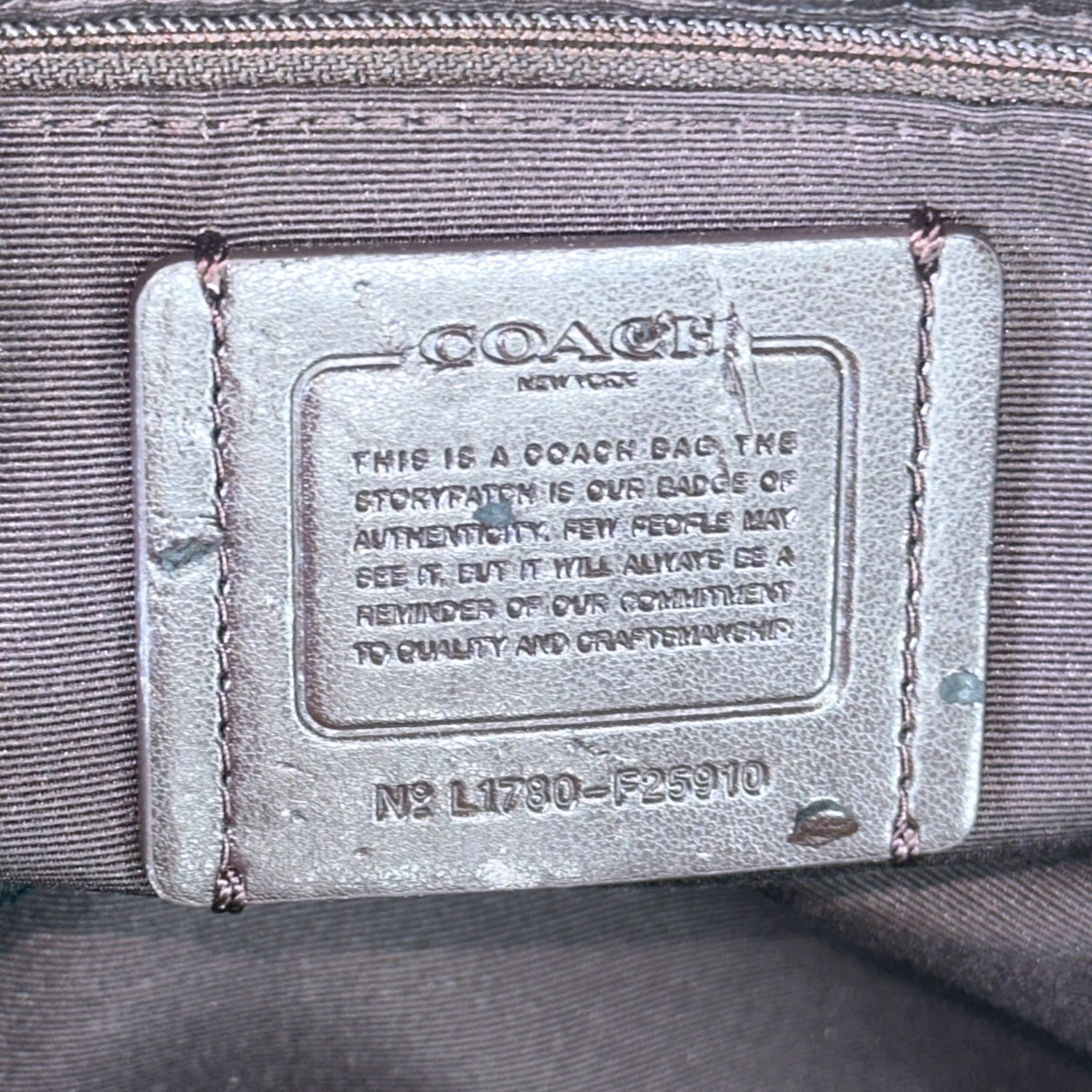 Coach Charlie white leather Backpack