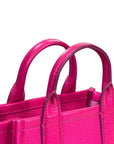 Marc Jacobs The Tote Bag Crossbody Raspberry Pink Leather