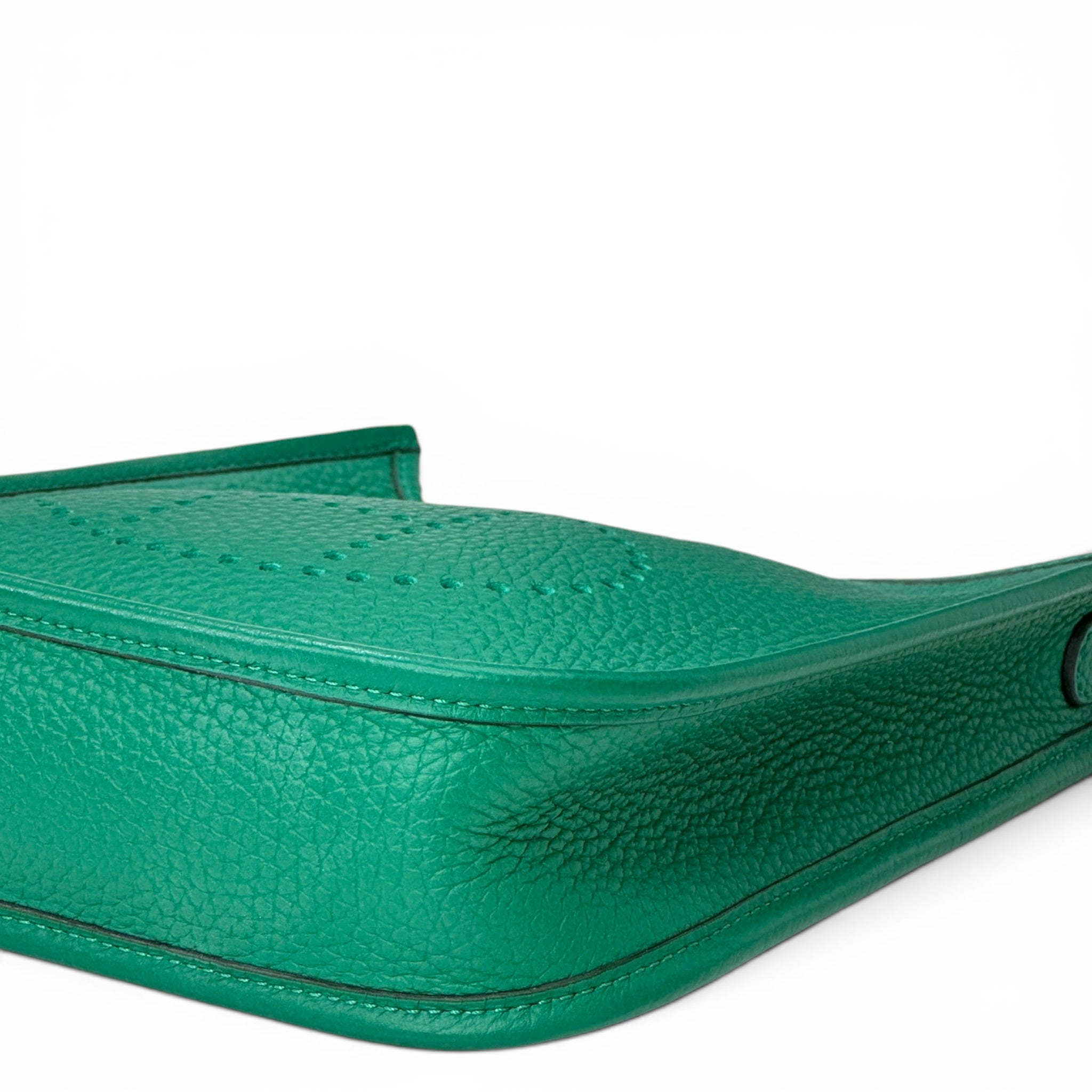 Hermès Mini Evelyne 16 TPM Vert Vertigo Clemence PHW