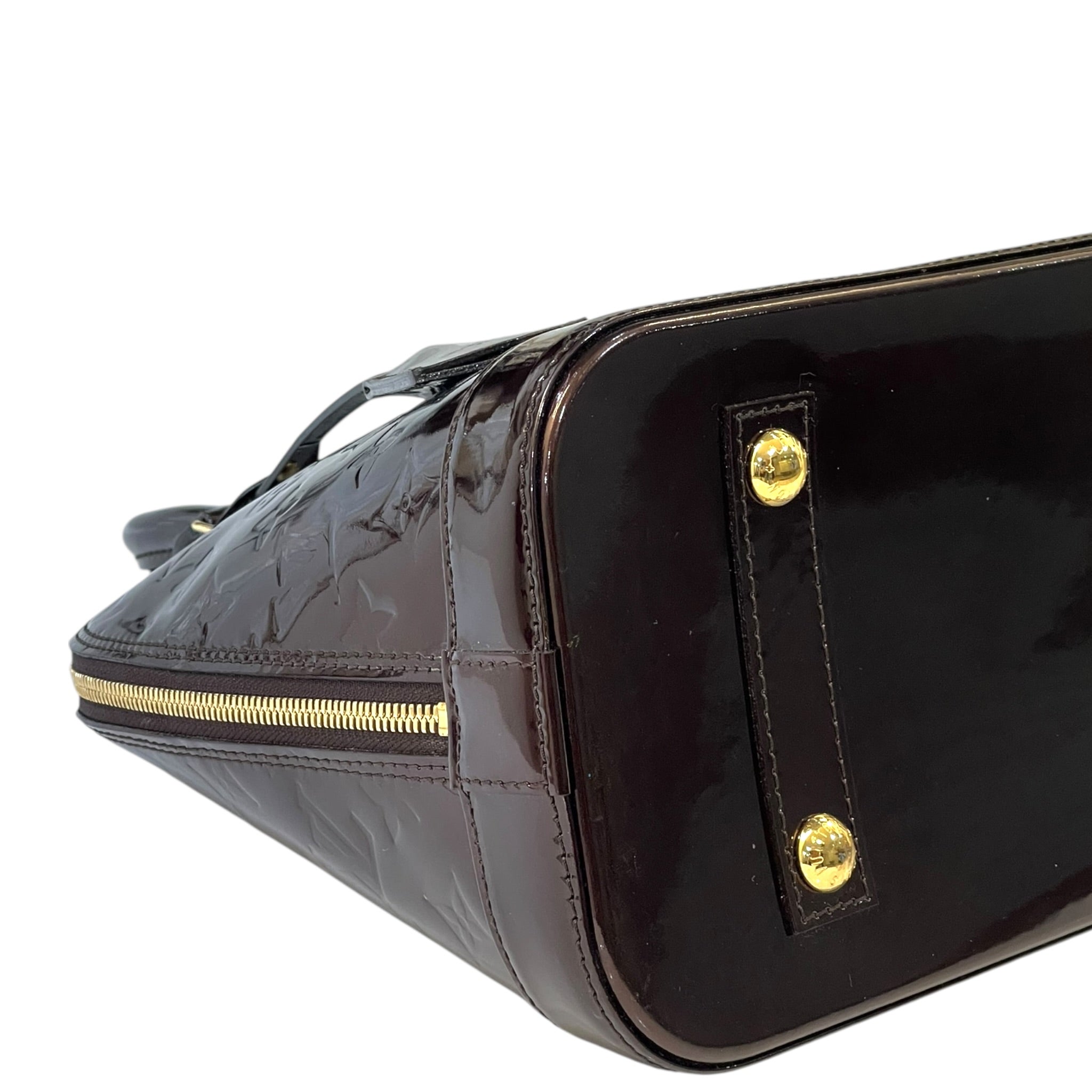 Louis Vuitton Alma PM Amarante Monogram Vernis