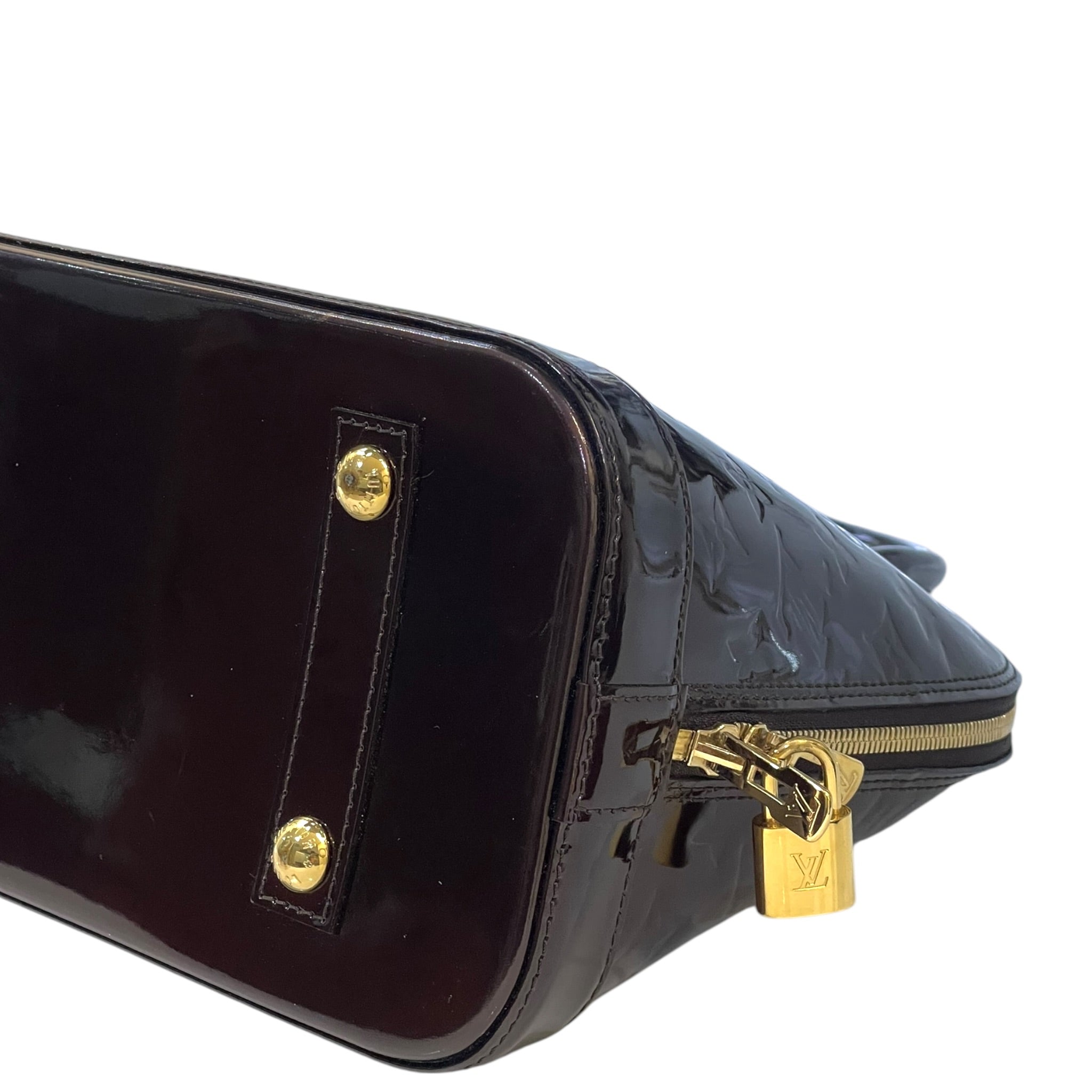 Louis Vuitton Alma PM Amarante Monogram Vernis