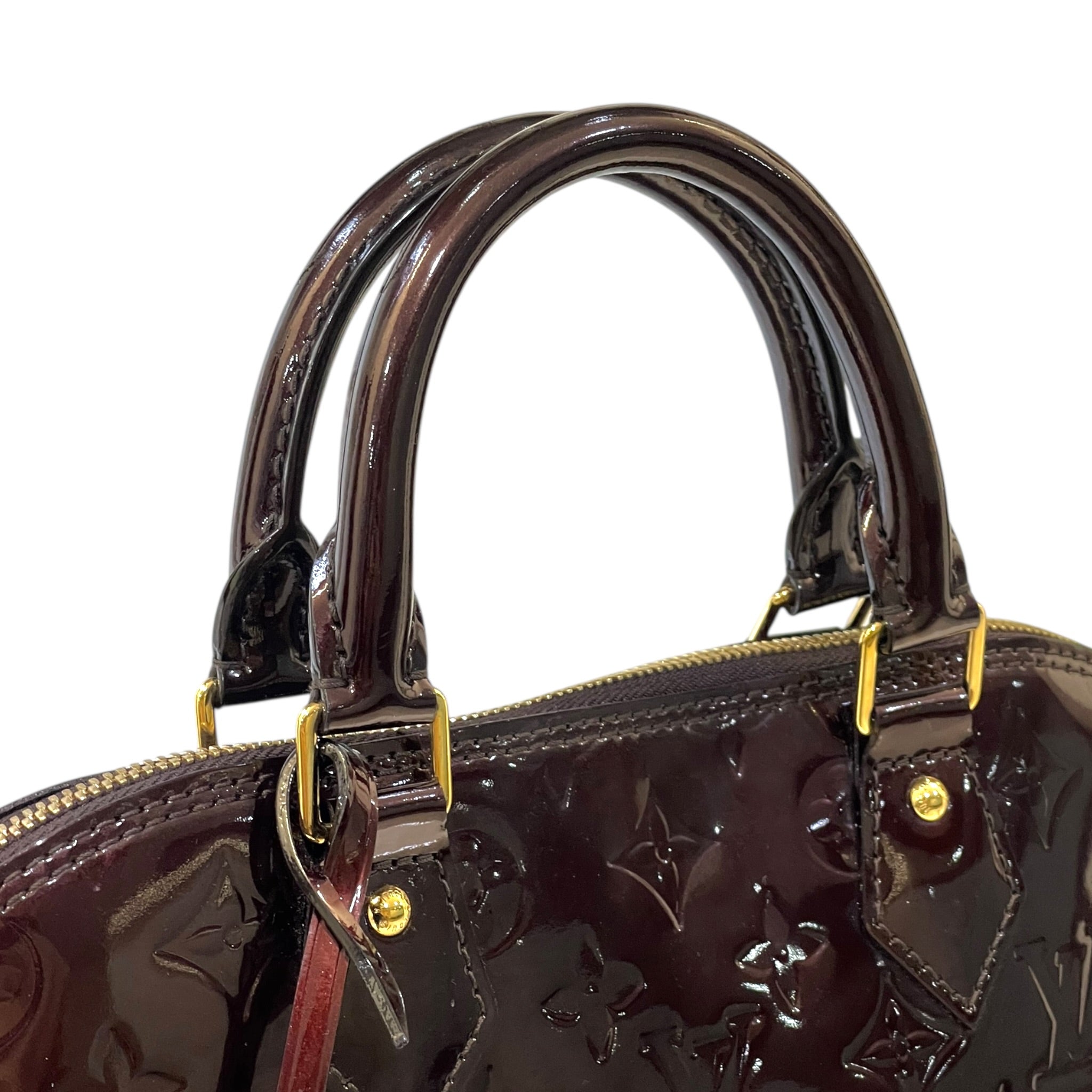 Louis Vuitton Alma PM Amarante Monogram Vernis