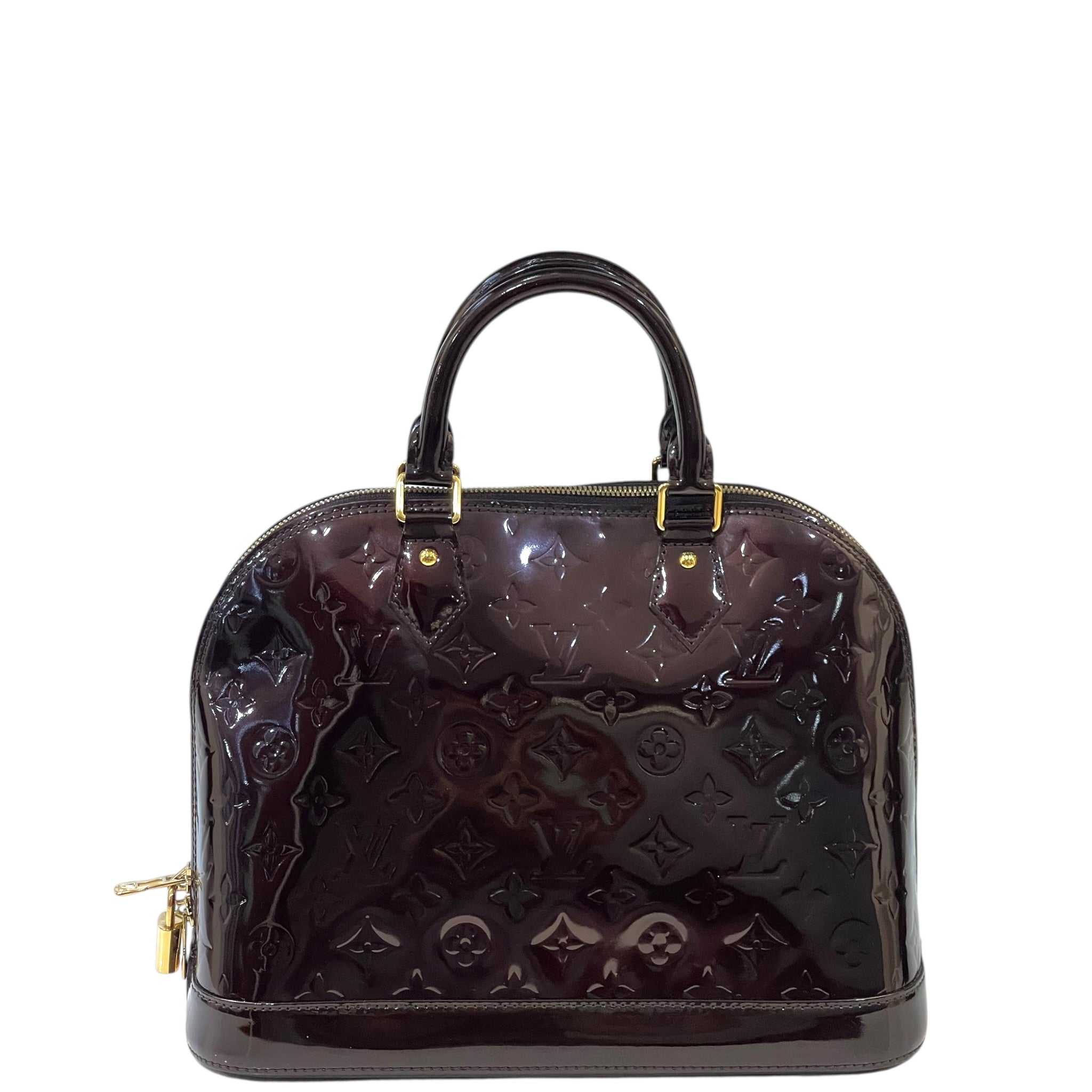 Louis Vuitton Alma PM Amarante Monogram Vernis
