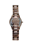 Michael Kors Slim Runway Rose Gold Stainless Steel Strap 3513 Mini Analog Watch