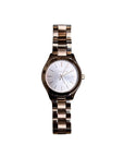 Michael Kors Slim Runway Rose Gold Stainless Steel Strap 3513 Mini Analog Watch