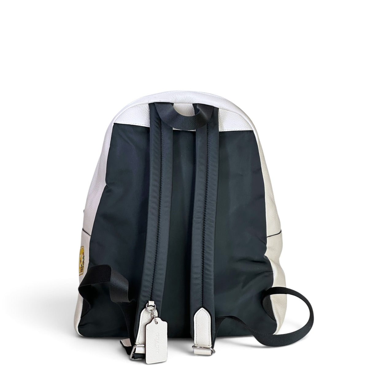 Coach Charlie white leather Backpack