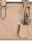 Alexander McQueen Skull Soft Pink Calfskin Leather Handbag