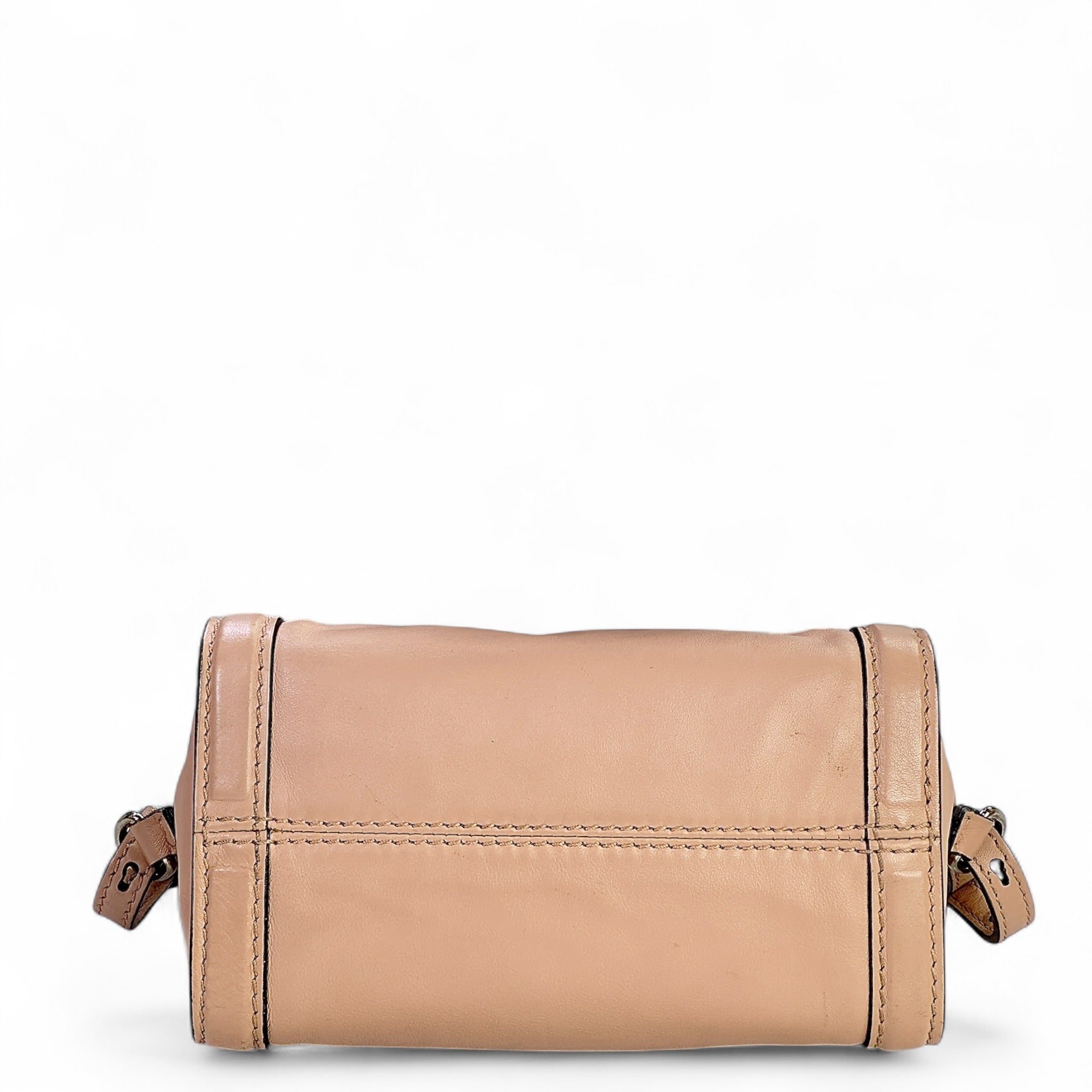Alexander McQueen Skull Soft Pink Calfskin Leather Handbag