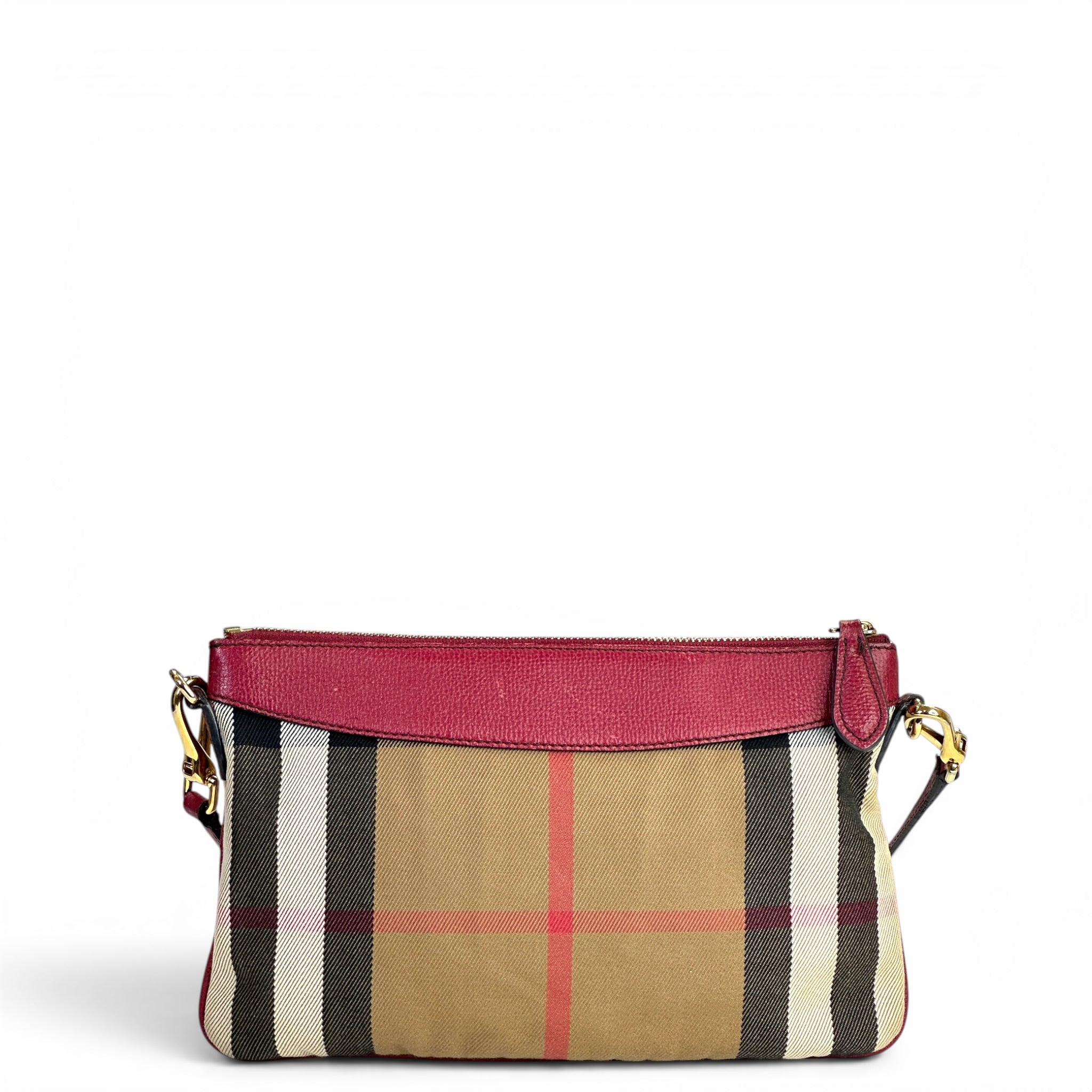 Burberry Derby Peyton House Check Crossbody Bag