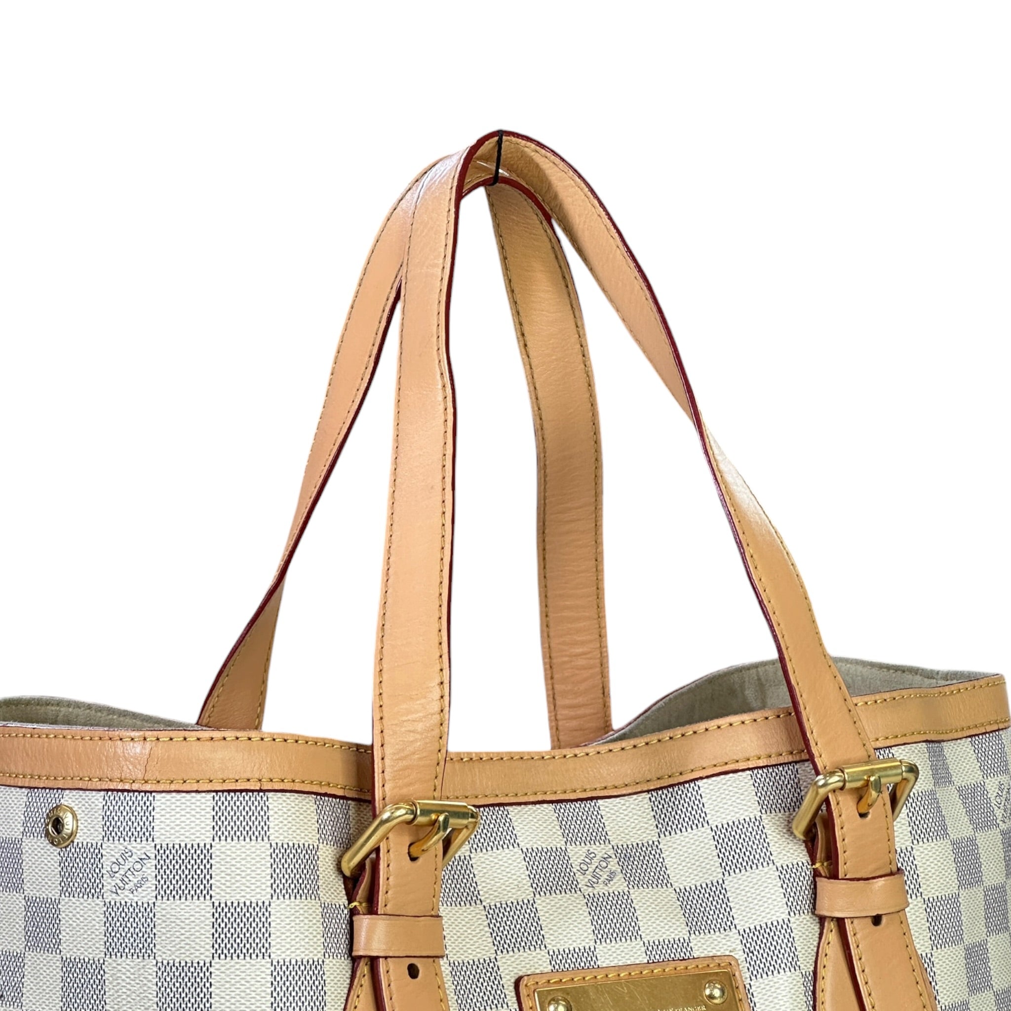 Louis Vuitton Damier Azur Hampstead MM Tote Bag