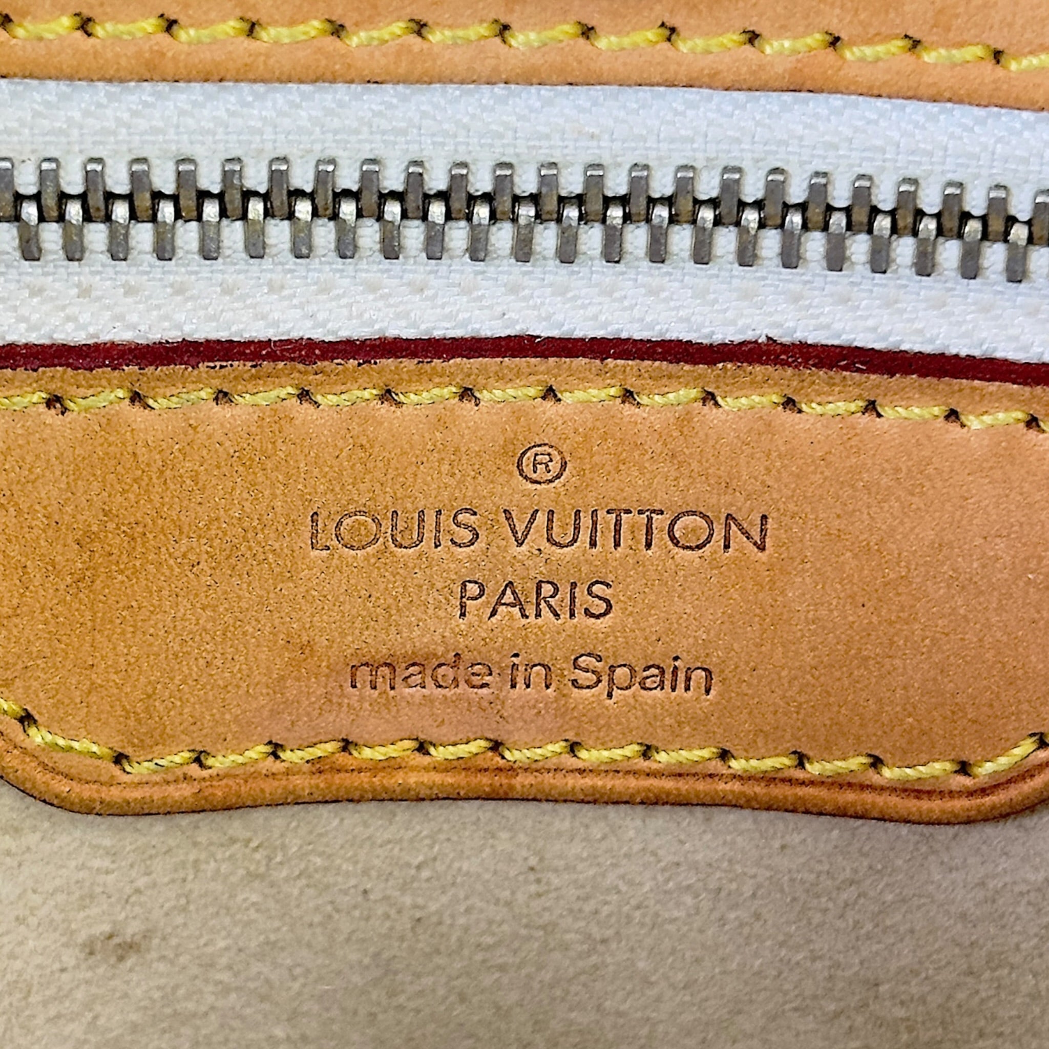 Louis Vuitton Damier Azur Hampstead MM Tote Bag