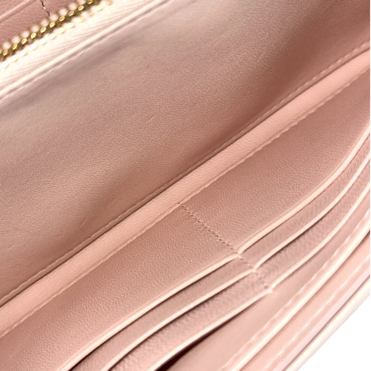 lady dior powder pink lamb skin wallet