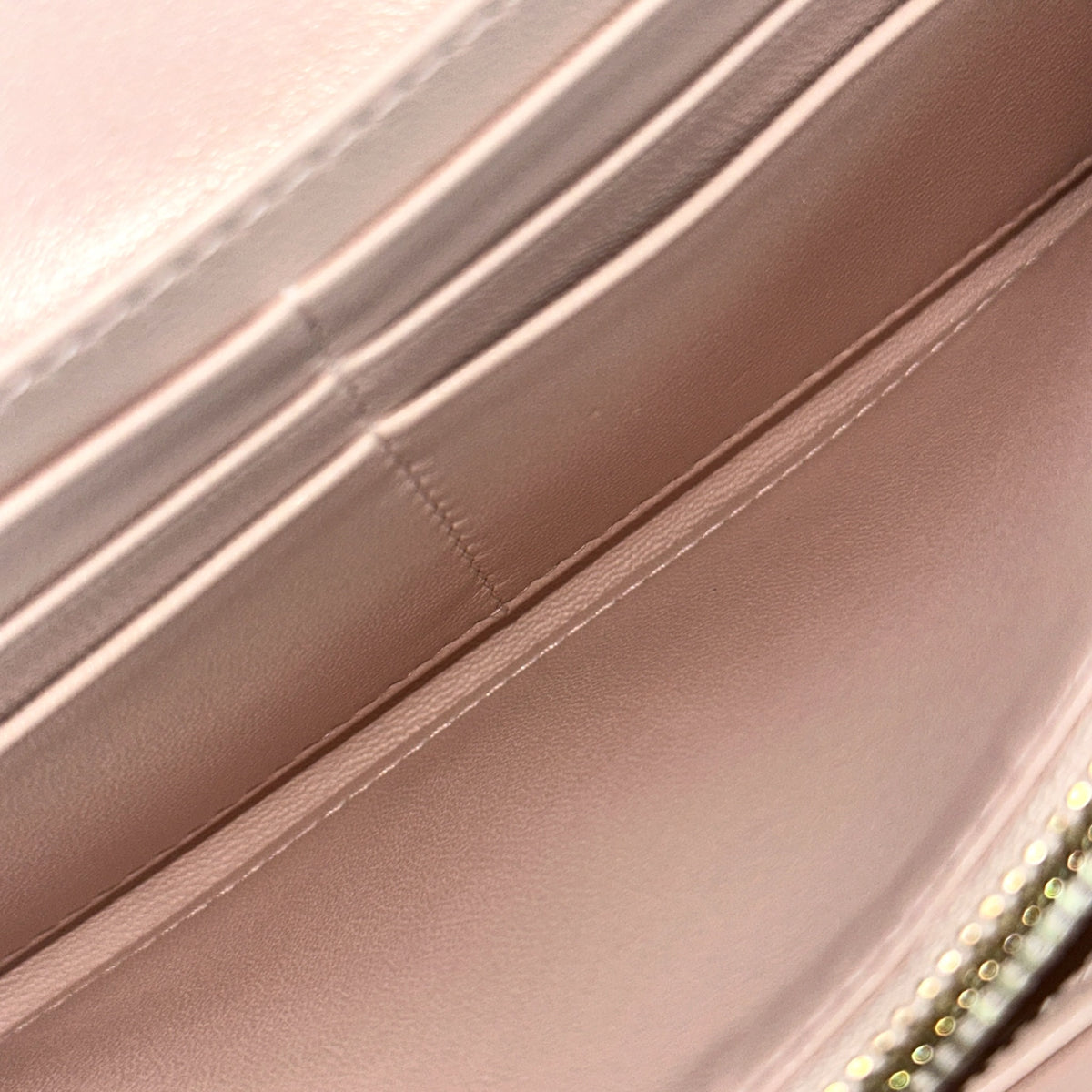lady dior powder pink lamb skin wallet