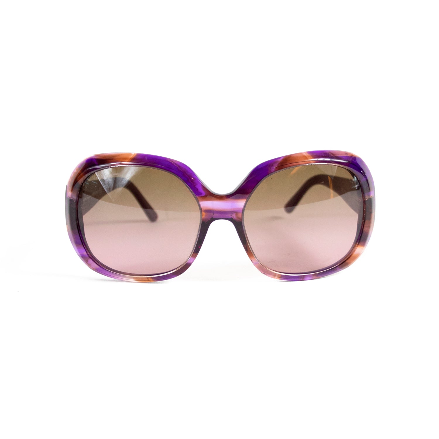 Salvatore Ferragamo Gradient Rectangular Sunglasses