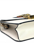 Gucci Sylvie White Leather Bag