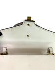 Gucci Sylvie White Leather Bag