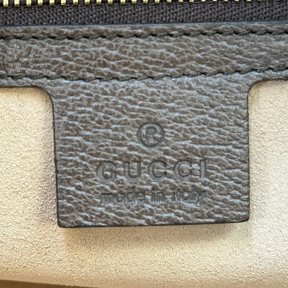 Gucci Ophedelia Medium Canvas Leather Tote Bag
